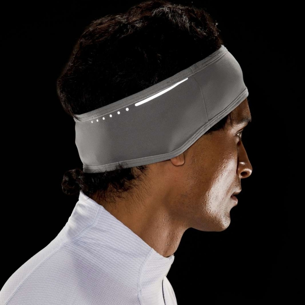 Lululemon Athletica Cold Terrain Run Ear Warmer in Gull Grey